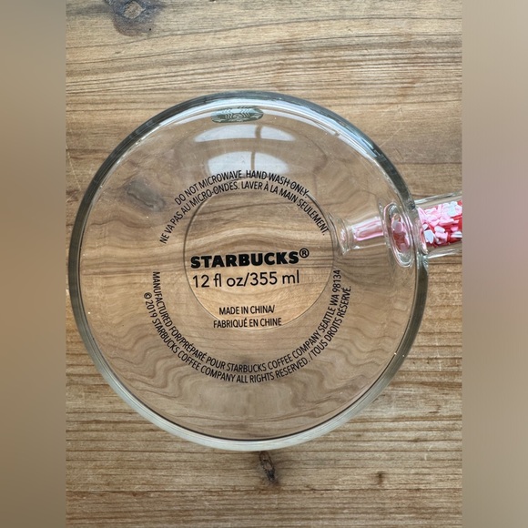 Starbucks Glitter Glass Mug 2022 - Picture 5 of 5